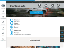 Tablet Screenshot of dantonaauto.com